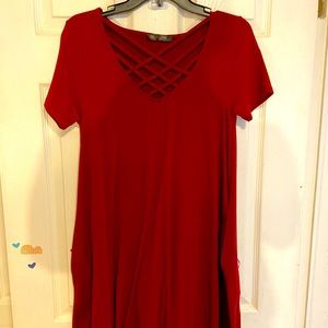 Womens A Line dress w/ pockets